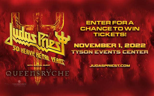 Judas Priest Ticket Giveaway