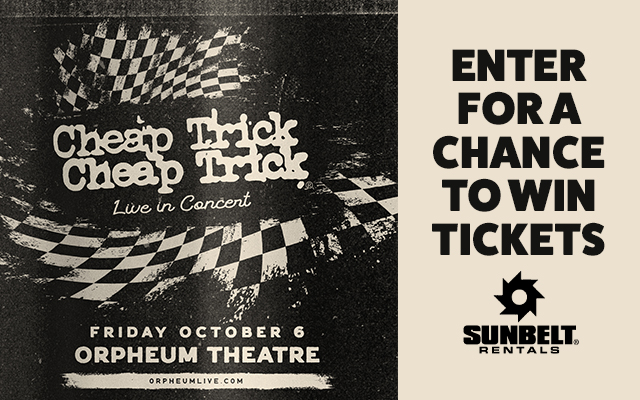 Cheap Trick Ticket Giveaway